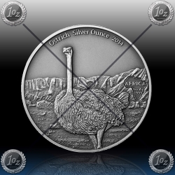 1oz GABON 1000 Francs "NOJ" 2014